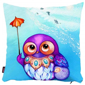 Baykuş Yastık Kılıfı-26